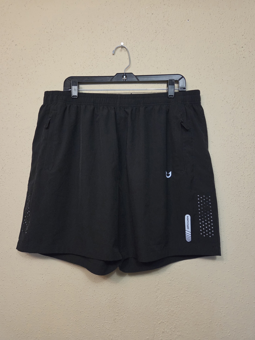 Northyard Shorts Mens XXL Black Athletic Training